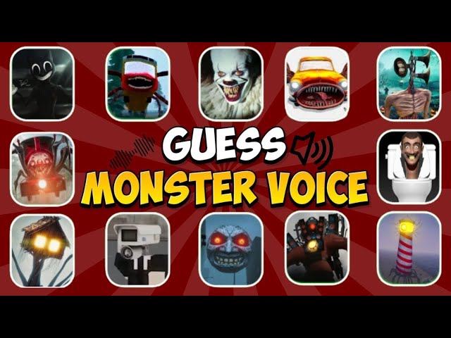 Guess THE EAT MONSTER’S VOICE - Eat Monsters Coffin Meme's part 26