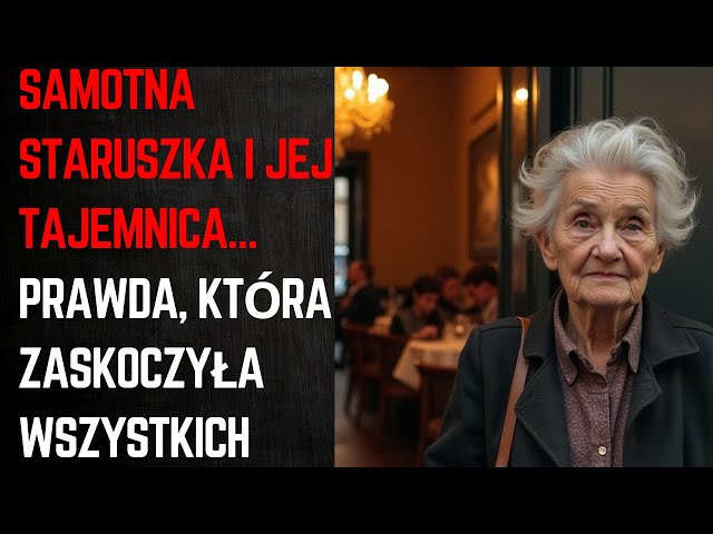 Samotna staruszka i jej tajemnica… Prawda, która zaskoczyła wszystkich