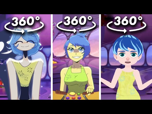 360º VR INSIDE OUT 2 // Joy is insane| DO DO DO LA LA LA🎵#insideout2 #animation #anxiety