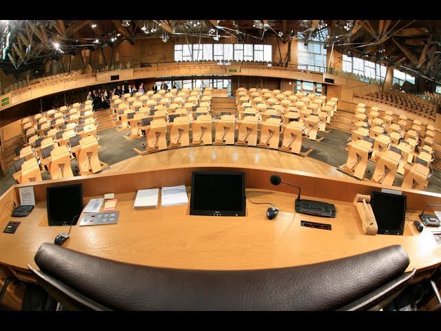 Immersive Tour: The Debating Chamber of the Scottish Parliament (English)