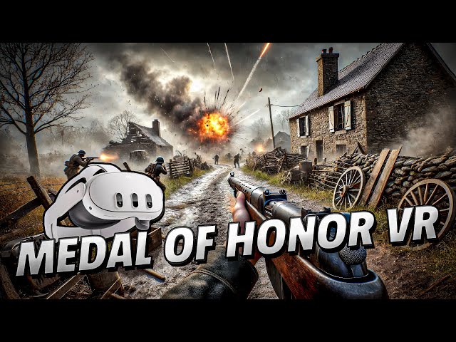 Medal of Honor: Above and Beyond - Meta Quest 3 Gameplay | First Minutes [No Commentary]