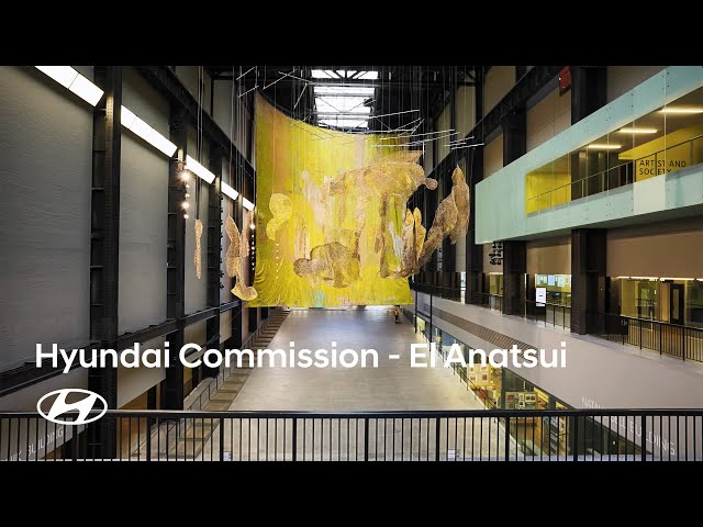 Hyundai Commission: El Anatsui: Behind the Red Moon