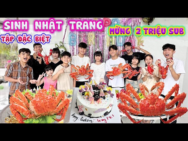 Special Episode - Celebrating 2 Million Subs Vs Trang's 14th Birthday #trangandvinh