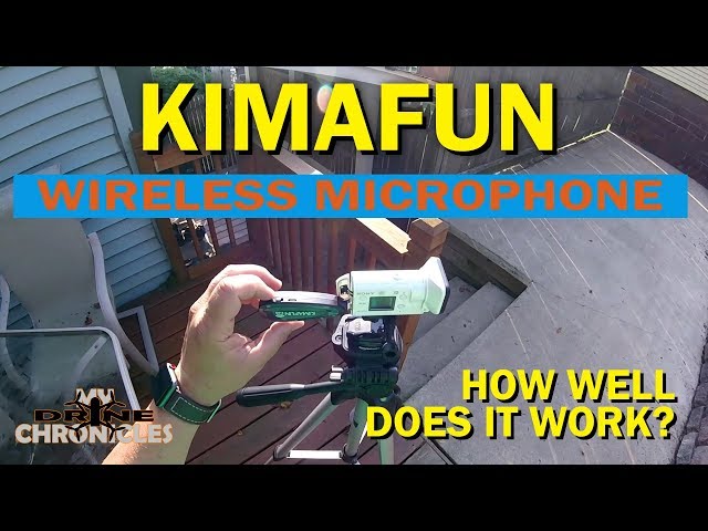 How Well Does The Kimafun Wireless Mic Work With Sony FDR-X3000