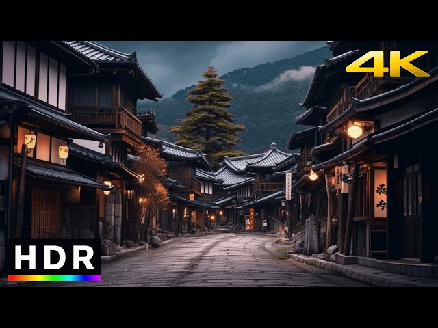 Journey through Japan's Nakasendo Trail Historic Post Towns //4K HDR