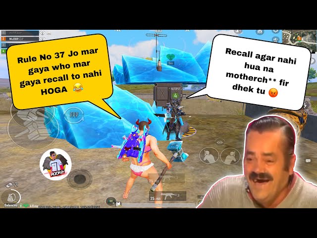 NEXT LEVEL IRRITATING WITH HAMMER 🔨 😂 ||TROLLING RANDOM TEAMMATES 😂 || BGMI FUNNY MOMENTS