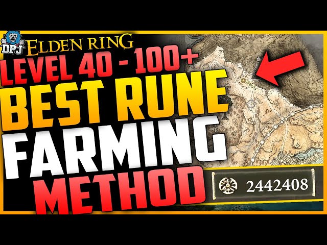 Elden Ring: Lvl 40 to 100+ NEW BEST RUNE FARM - Earn Millions Of Runes Fast & Easy - Rune Farm Guide