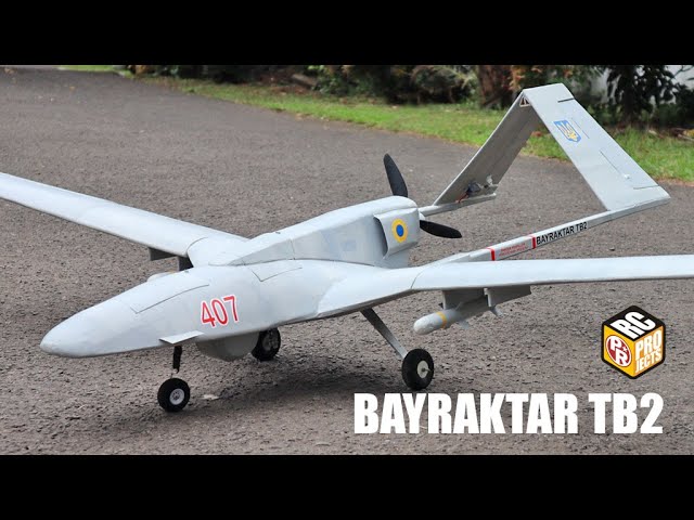 How to Build Bayraktar TB2 Drone RC Plane and Fly it