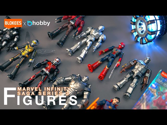 Unboxing The Marvel Infinity Saga Secret Figure Collection | Blokees Marvel Series 2 | Beat Building