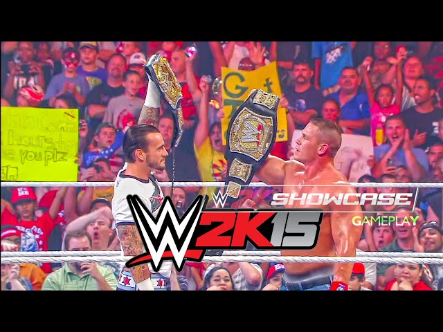 WWE 2K15 2k SHOWCASE FULL GAMEPLAY For PS NOOB.