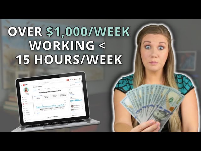 How I Made OVER $50,000 on YouTube in 2021....  Part Time!