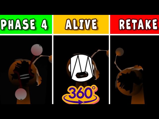 360 VR | Incredibox Sprunki: Phase 4 vs Alive Version vs Retake Version