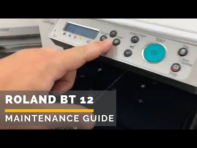 Roland BT 12 | Maintenance Guide