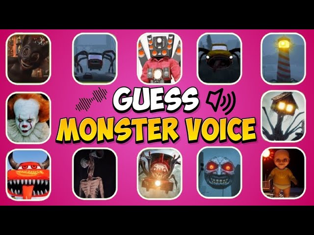 Guess THE EAT MONSTER’S VOICE - Eat Monsters Coffin Meme's part 28