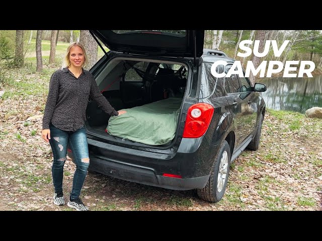 Covert Car Camper | Simple Build | Converting a Chevy Equinox SUV