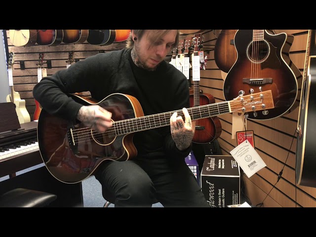 Tanglewood TW4E Electric Acoustic Guitar Demo - Rimmers Music