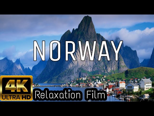 Norway 4K - Scenic Relaxation Film with Calming Music |  Road to Heaven | Norway |Relaxation film