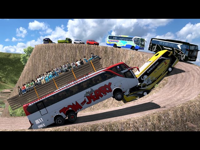 Most Dangerous Roads in The World: Extreme Routes, Extreme Danger - Euro Truck Simulator 2 #16