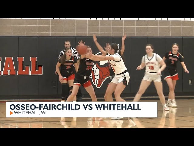 High school girls basketball: Osseo-Fairchild vs. Whitehall