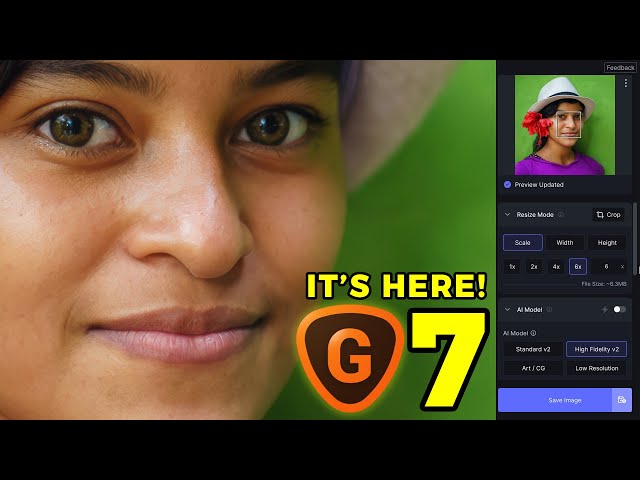 First Look: Topaz Labs GIGAPIXEL 7! [AI-powered Upscaling Tutorial]