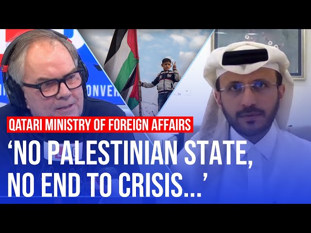 'Without peace in Gaza, the Middle East could collapse', Qatari official tells LBC