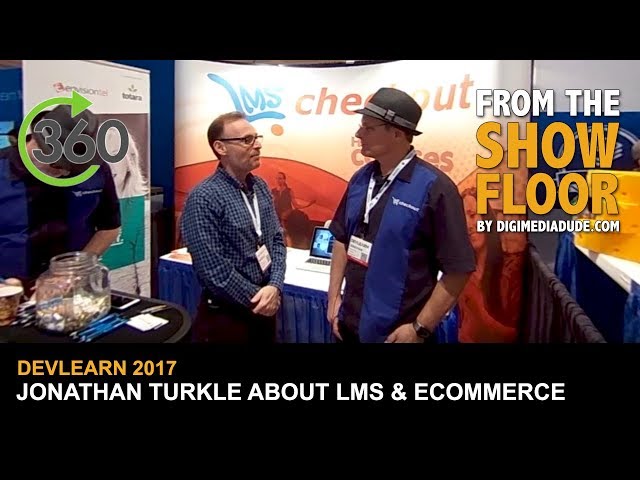 Interview with Jonathan Turkle About LMSs and Ecommerce @ DevLearn 2017