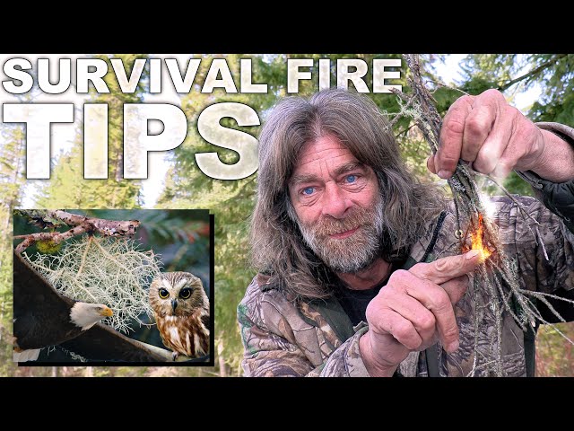 Survival Fire Tips and Tricks | PLUS Releasing Rehabbed Raptors!