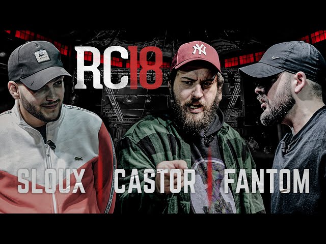 Rap Contenders 18 : Sloux VS Castor VS Fantom (1ère partie)