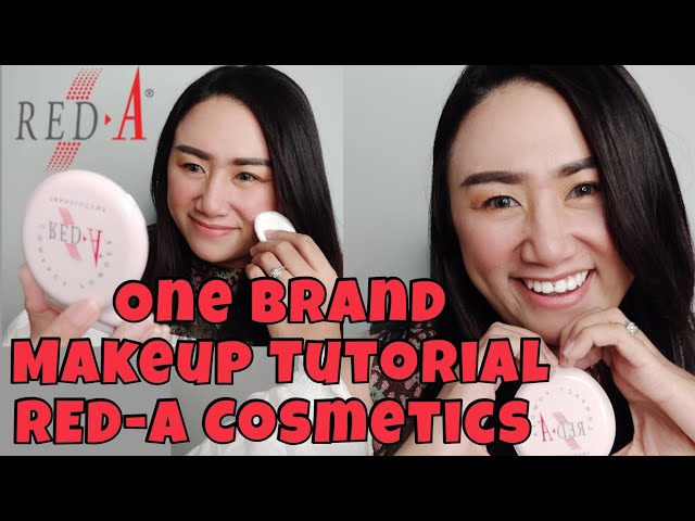 One Brand Makeup Tutorial RED-A COSMETICS || RED-A COSMETICS INDONESIA