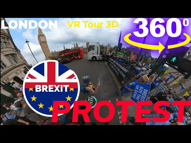 Witness the Impact of Brexit Protests in London Through VR