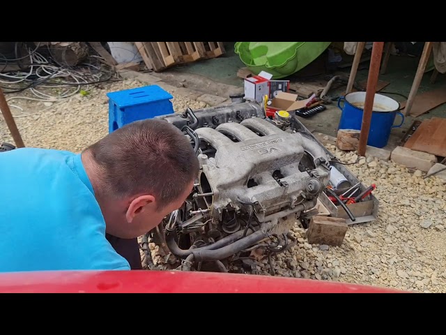 Mazda V6 KLDE Engine Disassembly (Rasklapanje Motora)