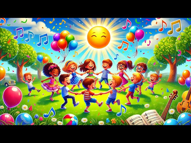 Fun game "Jump-jump, somersault! Playful children's songs