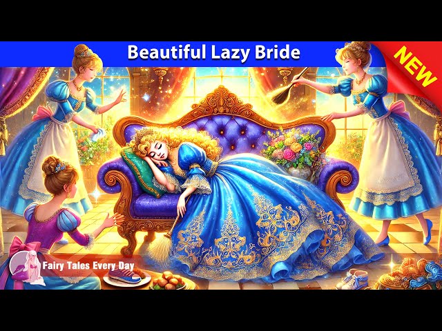 Beautiful Lazy Bride 👰 Bedtime Stories - English Fairy Tales 🌛 Fairy Tales Every Day