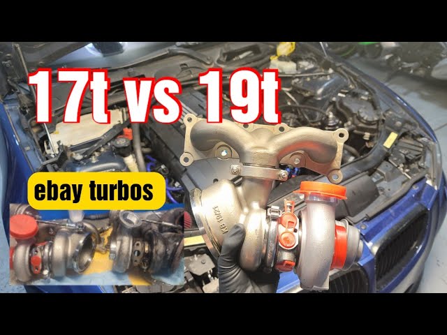 Ebay 19t vs 17t BMW N54 Turbo Swap! (e92 335xi)