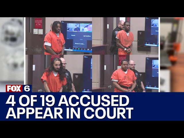 Milwaukee-area drug investigation; 4 of 19 accused appear in court | FOX6 News Milwaukee