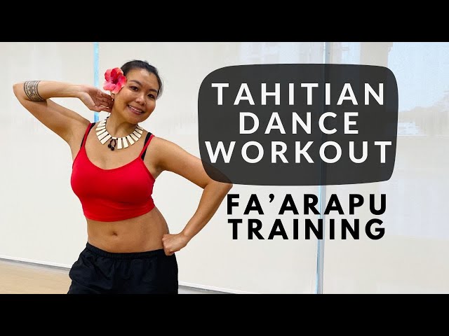 🔥How to FA'ARAPU BASIC STEP/CARDIO DANCE Workout Tutorial/Ori Tahiti Polynesian/Beginners