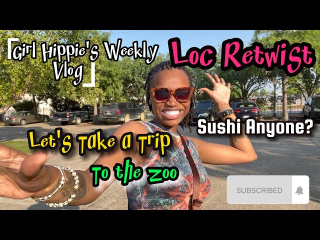 #weeklyvlog | #Locs #hairstyle | Trip to the #Zoo in #neworleans 🦁#sushi