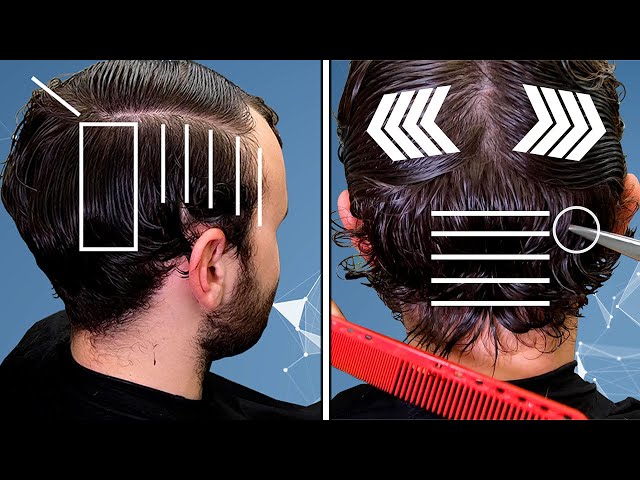 How to Cut Mens Curly Hair | Mens Haircut Tutorial | Learn Shear work