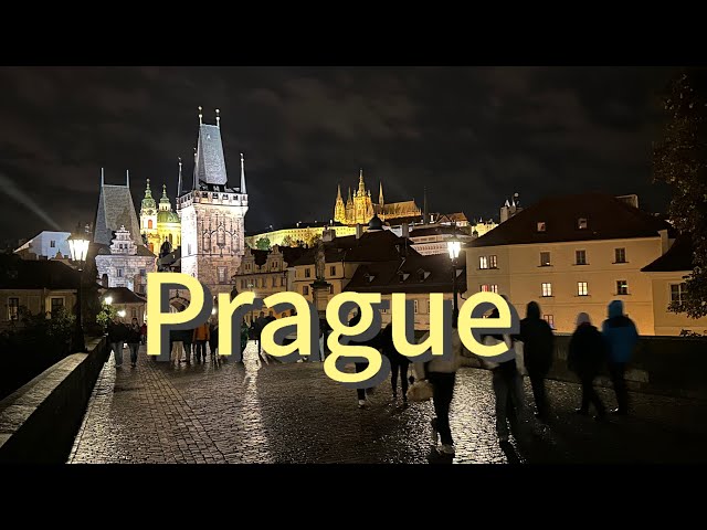 🇨🇿Prague. Old Town and Charles Bridge Walk.