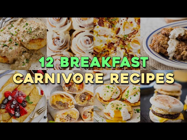 12 Breakfast Recipes for the Carnivore Diet