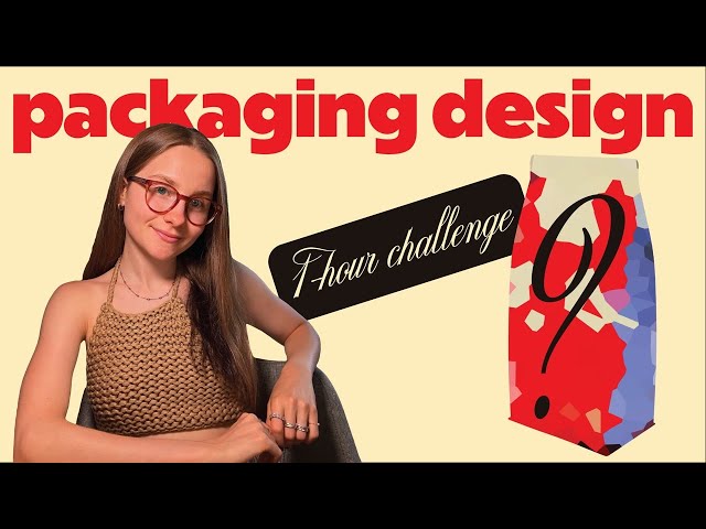 packaging design in 60 minutes | design challenge, coffee brand, Pacdora