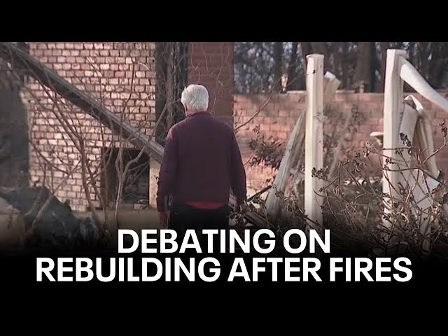 Palisades Fire survivors face tough decisions on rebuilding | KTVU