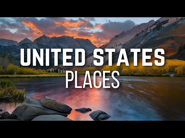 10 Best Places to Visit in the USA for 2025 | Travel Video