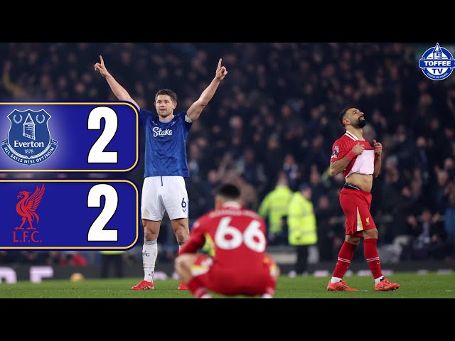 Everton 2-2 Liverpool | Merseyside Derby | Gwladys Street Reaction