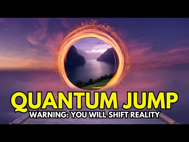 Quantum Jumping Guided Meditation for Parallel Reality Shifting