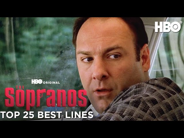 The Sopranos Top 25 Best Lines | The Sopranos | HBO