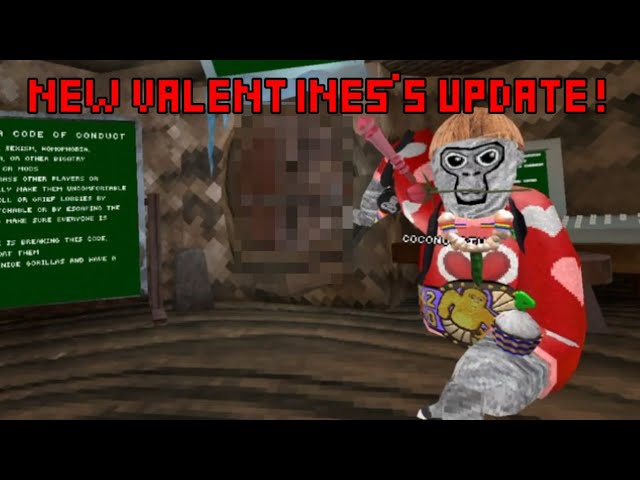 Exploring the new winter update and Valentine’s Day update in Gorilla tag!