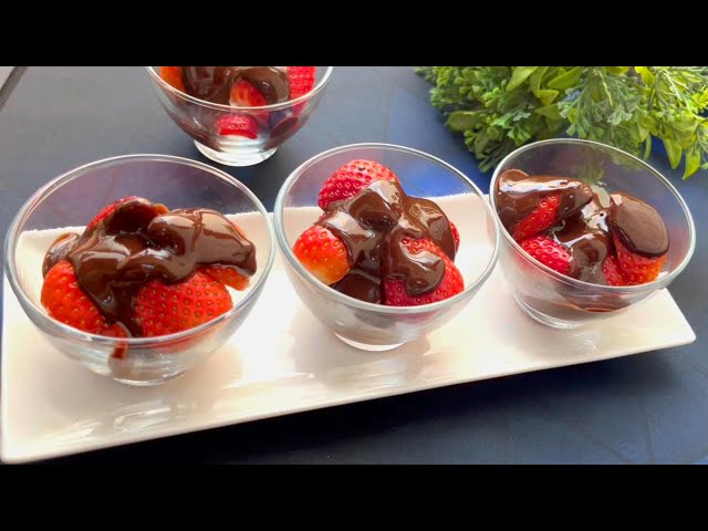 London’s Viral Chocolate Strawberries Easy to Make at Home |🍓London's Viral Dessert🍓Strawberry Treat