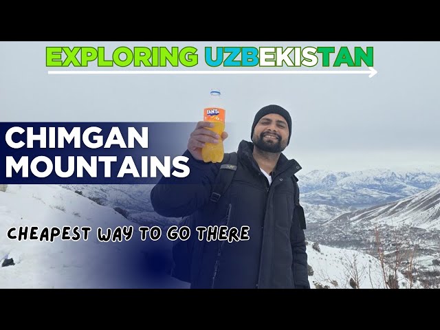 Affordable Trip to Chimgan Mountains | Cable Car Experience & Fun Snow Activities! - Uzbekistan Vlog