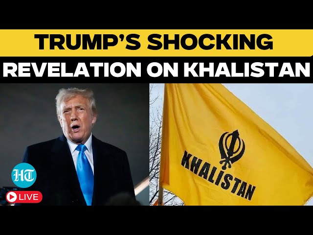 Trump Speech live | Donald Trump’s Shocking Revelation on Khalistan |  Trump Latest News